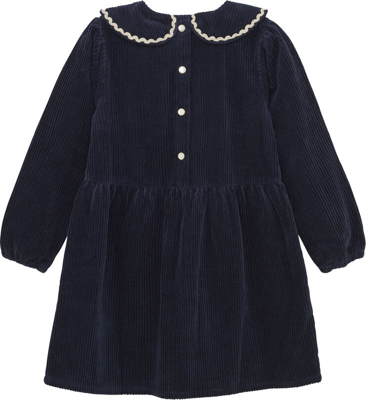 En Fant Dress Corduroy Parisian night