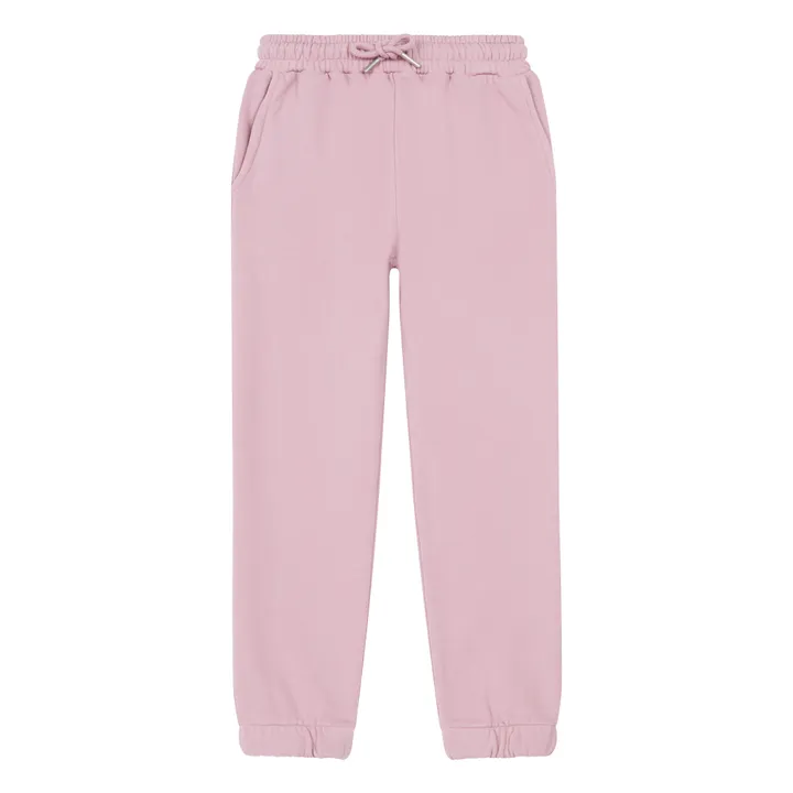 SMALLABLE BASICS Jogger Coton Bio - Relax | Vieux Rose
