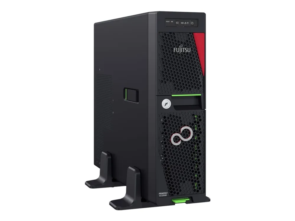 Fujitsu PRIMERGY TX1320 M5 - Server - tower Xeon E-2334 / op til 4.8 GHz - RAM 16 GB - ingen HDD - skærm: ingen