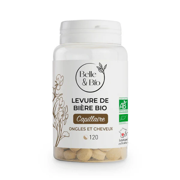 Belle&Bio Levure de bière bio 120 comprimés