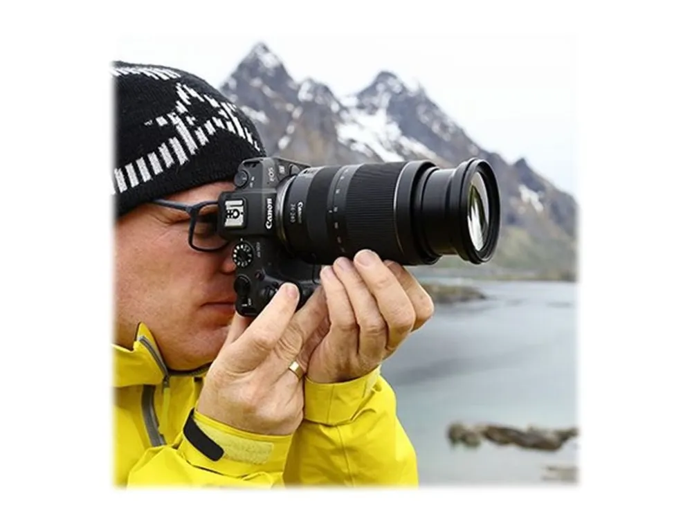Canon EOS RP - Digitalkamera - spejlløst - 26.2 MP - Full Frame - 4K / 25 fps - 10x optisk zoom RF 24-240 mm F4-6.3 IS USM objektiv - Wi-Fi, Bluetooth
