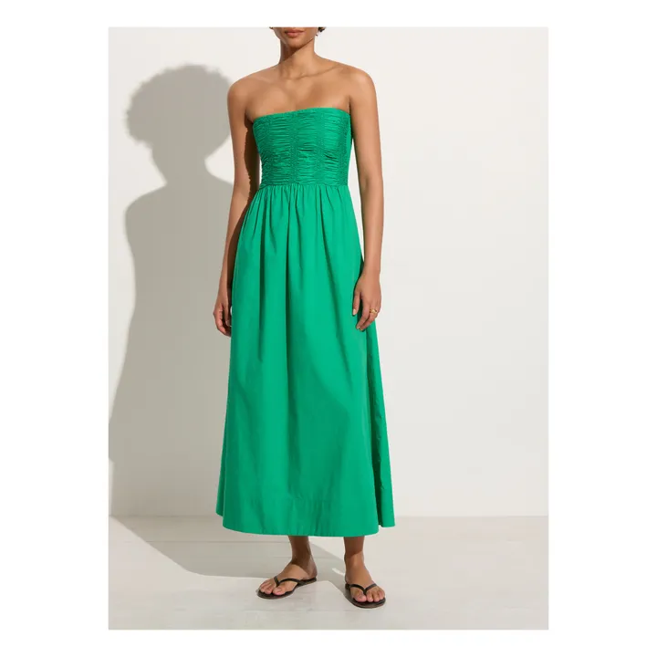 Faithfull the Brand Robe Dominquez Midi | Vert