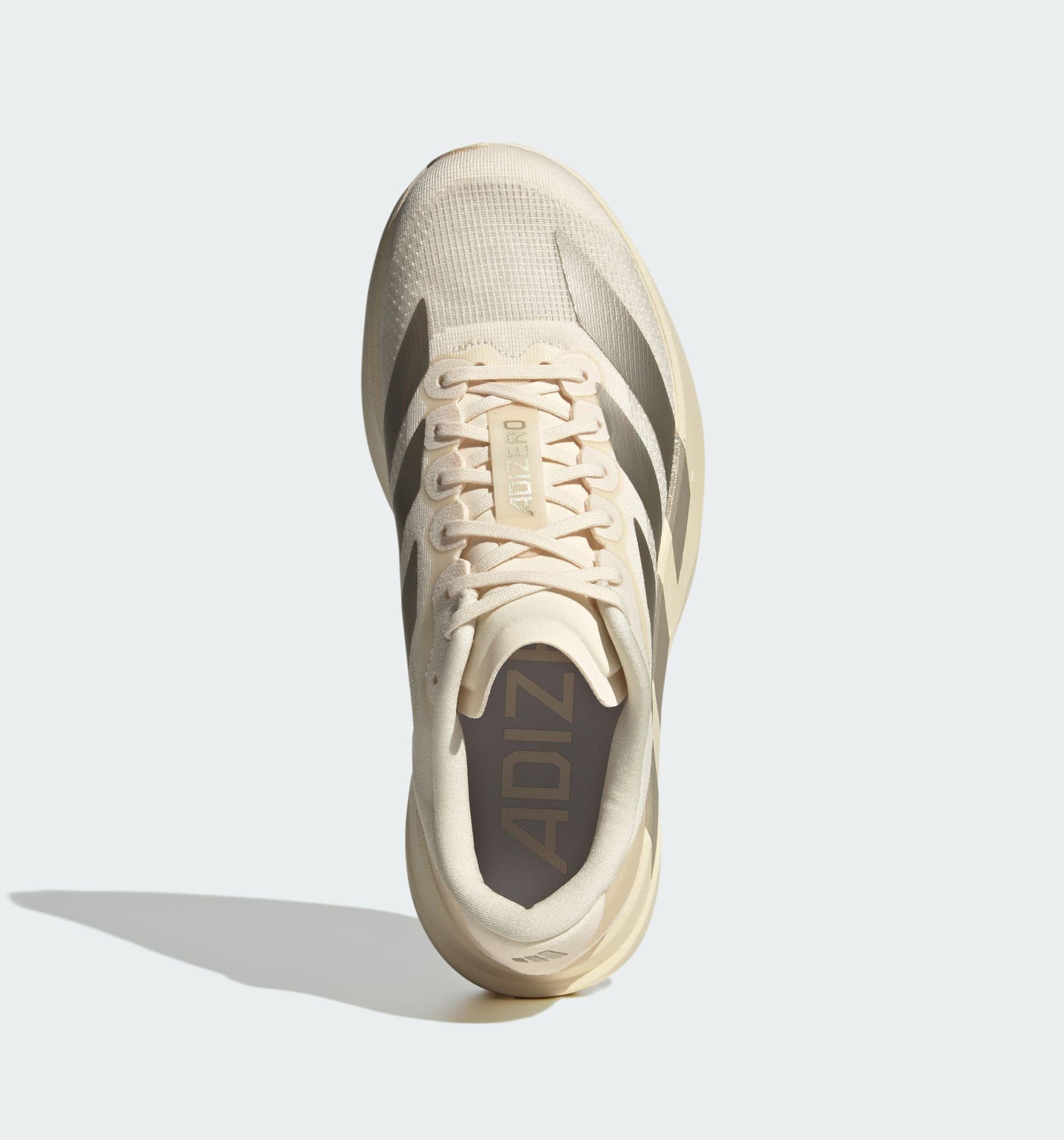 Adizero Evo SL Dame Wonder White/Cyber Metallic/Warm Vanilla