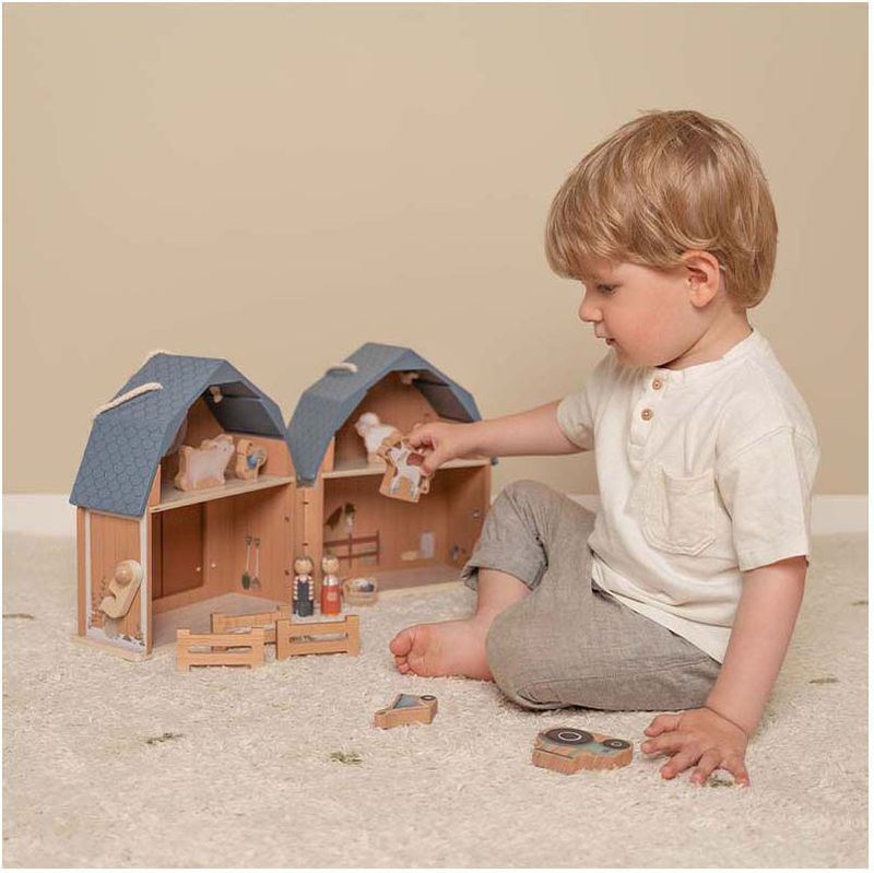 Little Dutch - Poppenhuis Little Farm - Speelgoed - Hout