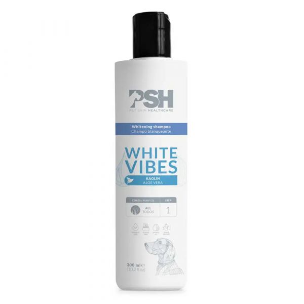 PSH Shampoo White Vibes para Cães e Gatos 300 ml