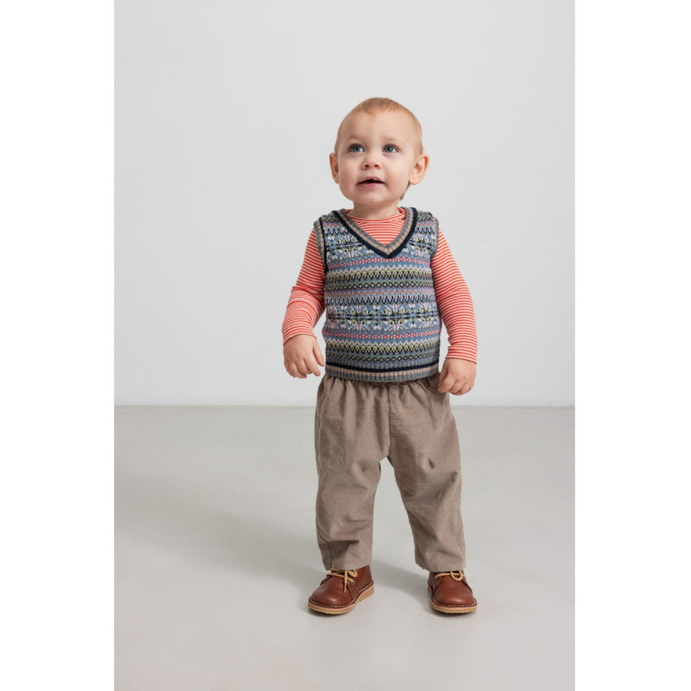 Køb MarMar Light Cotton Wool Fair Isle Fair Isle Taj B Strikket Vest