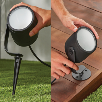 Philips Hue outdoor tuinspot Lily XL zwart
