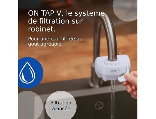 BRITA - Carafe Systeme de filtration sur robinet - - on tap v - 600 l