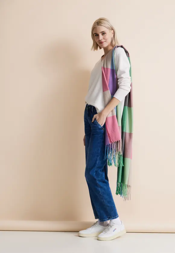 Softer Karoschal - multicolor