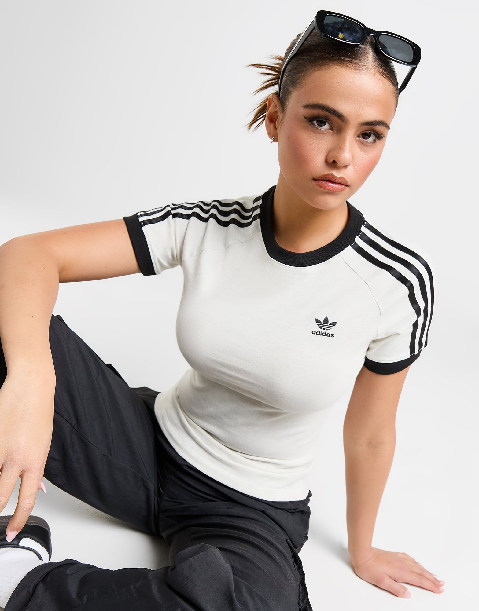 adidas Originals T-shirt dégradé 3 bandes