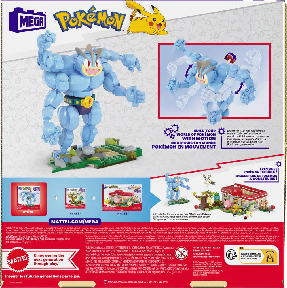 POKEMON - FIGURINE MACKOGNEUR A CONSTRUIRE