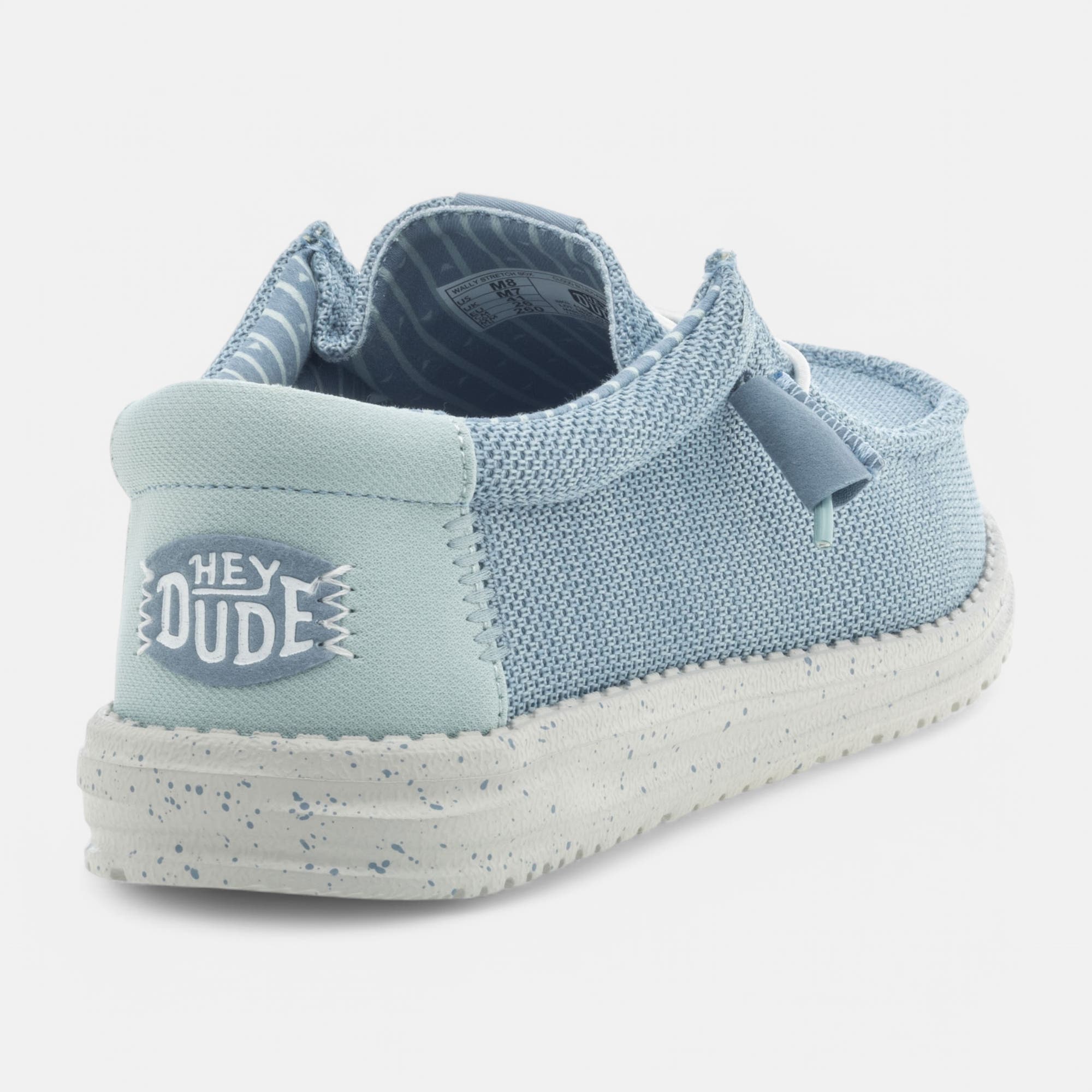 Baskets en toile Homme bleu ciel