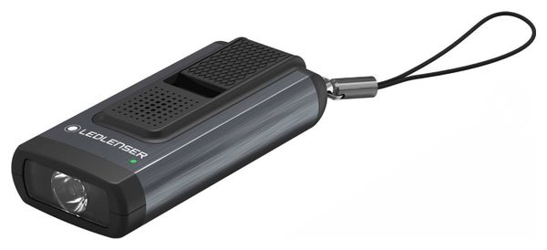Porte-clés Trail Running K6R Safety avec alarme Rechargeable Gris - 400 Lumens