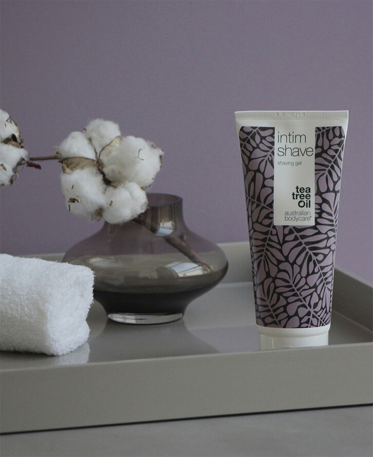 Australian Bodycare Intim Shave - Barbergel til intimbarbering mod røde knopper