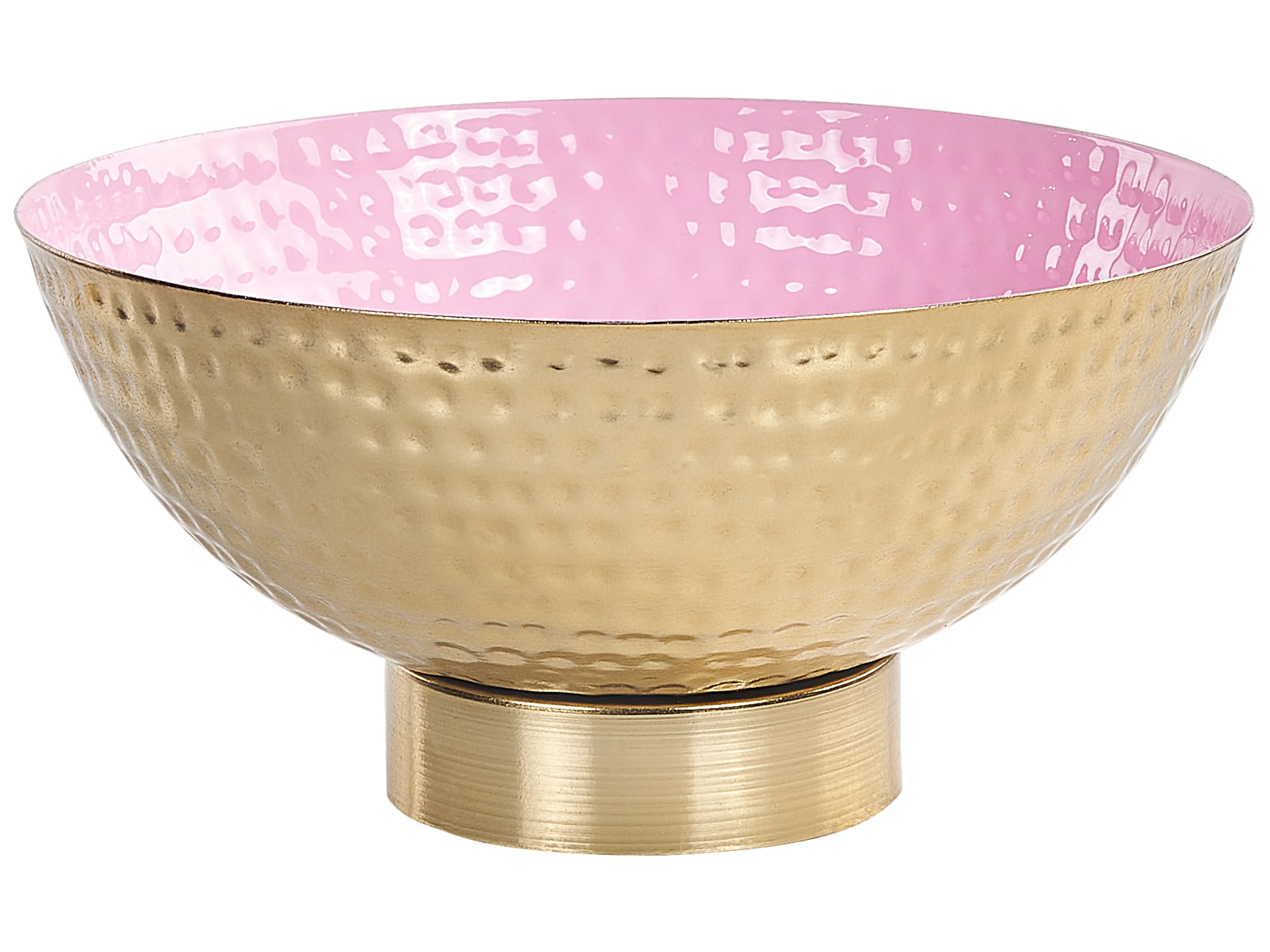 Set van 3 decoratieve schalen BARU Metaal Goud