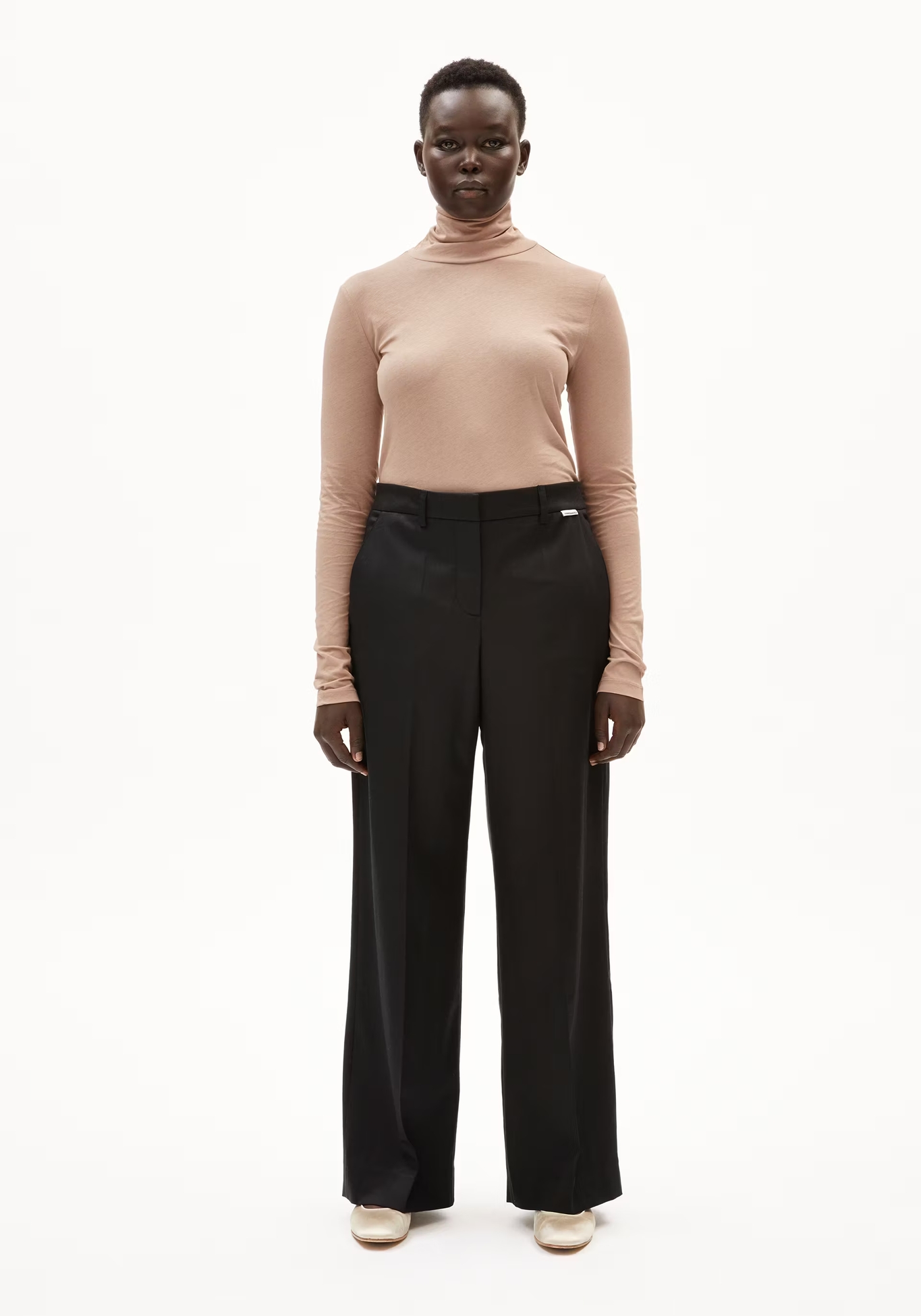 Armedangels Hose Leandraa Black