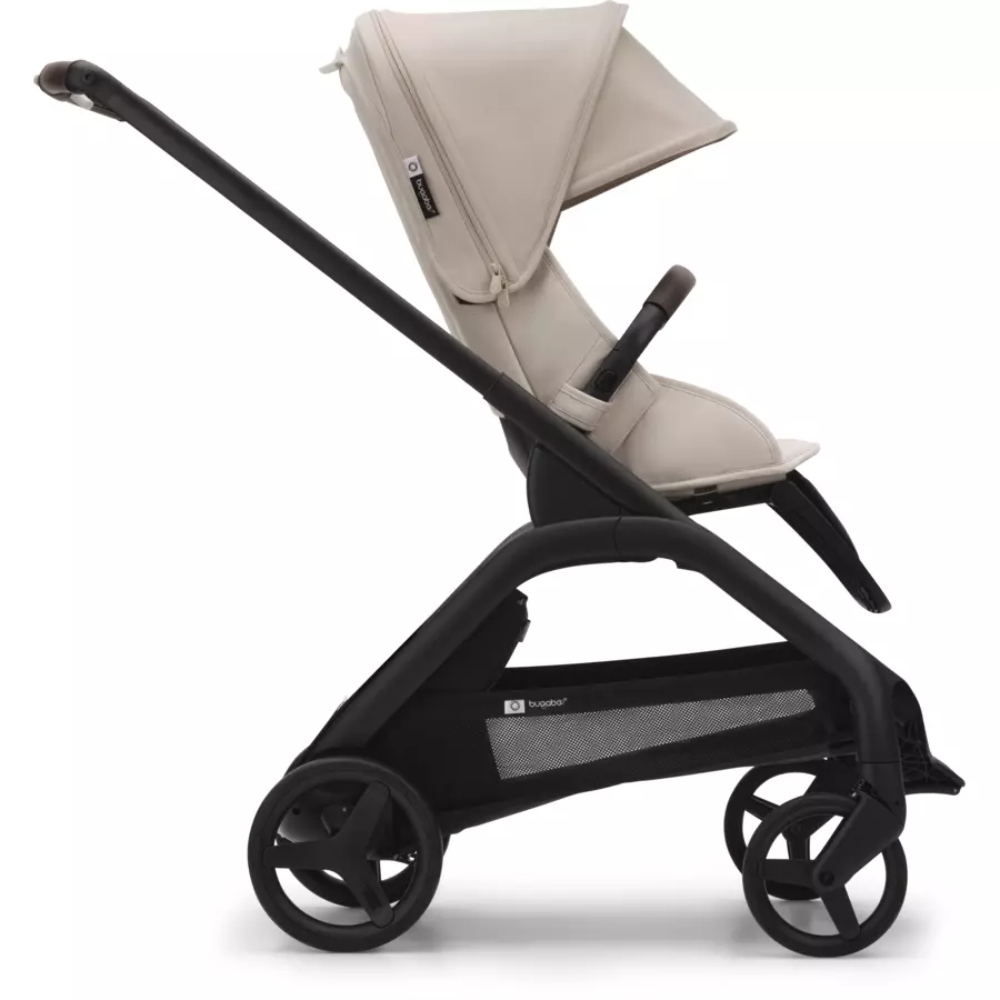 bugaboo Kinderwagen Dragonfly Complete Black Desert Taupe