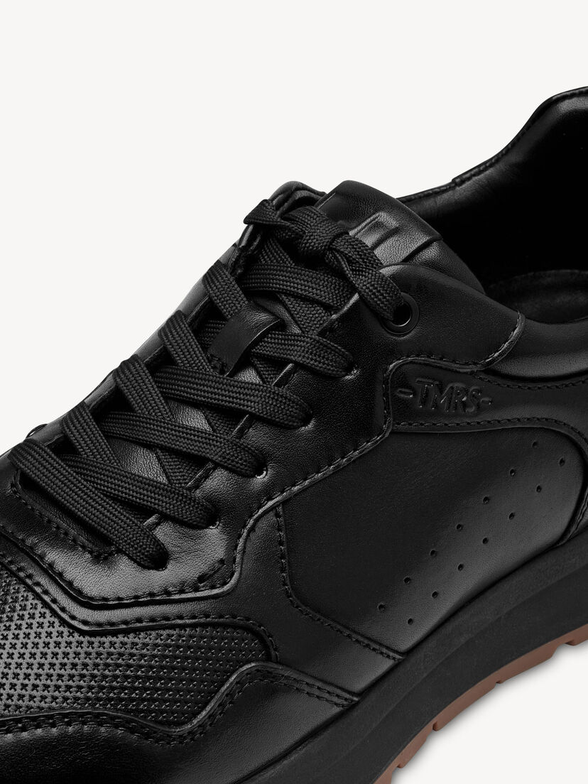 Leren Sneaker - zwart