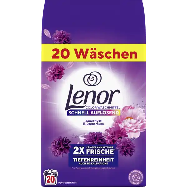Colorwaschmittel Pulver Amethyst Blütentraum 20 WL
