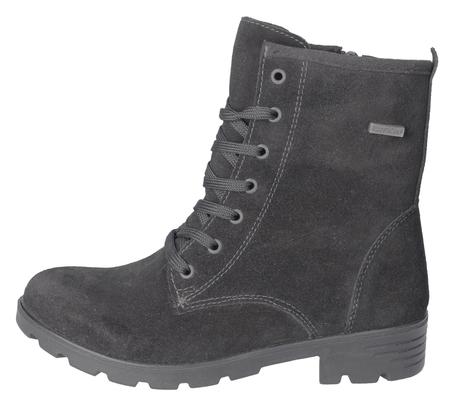 Ricosta Schnürstiefel »Disera WMS: normal«  Bikerboots, Winterstiefel, Boots mit Blockabsatz
