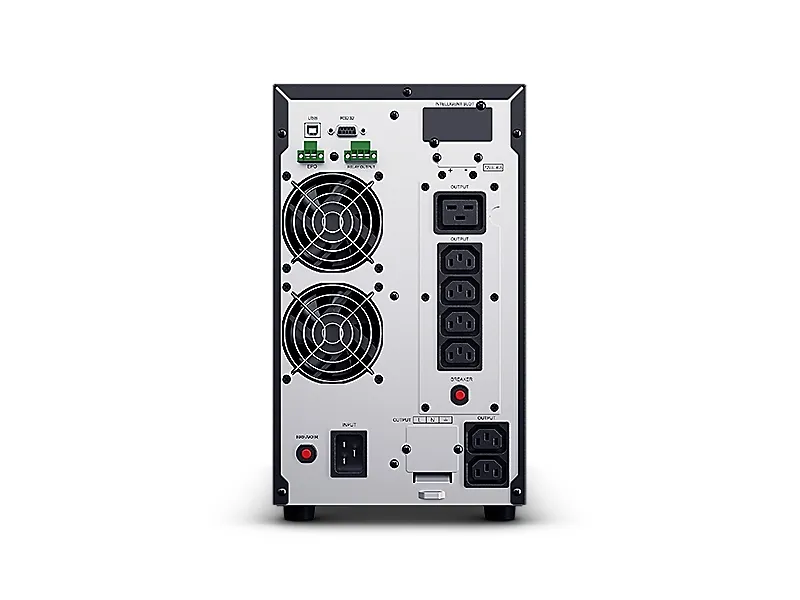 CyberPower Online S Series OLS3000EA - UPS - AC 230 V - 2700 Watt - 3000 VA - 9 At - RS-232, USB - output-stikforbindelser: 8 - aktiv PFC - sort