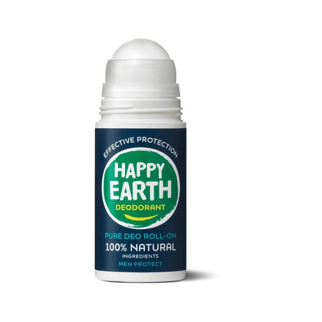 Happy Earth 100% Natuurlijke Deodorant Roller Men Protect