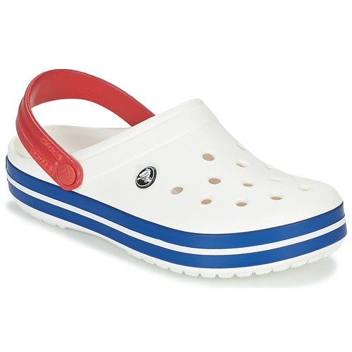 Crocs - CROCBAND Blanco / Azul / Rojo
