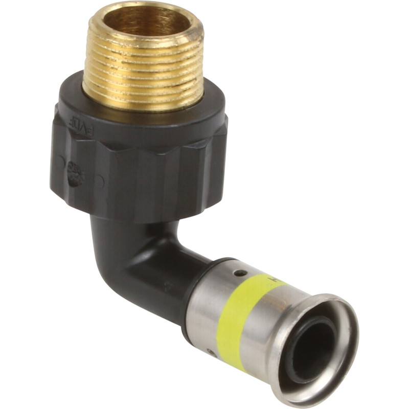Henco gas pers puntstuk haaks 90° 3/4