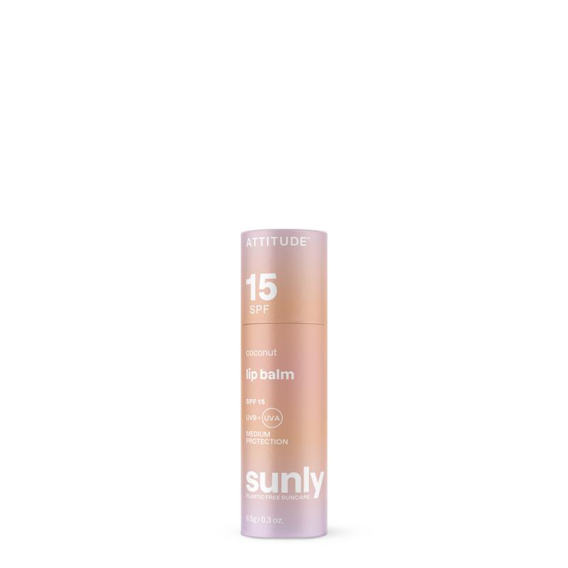 Attitude Sunly Sun Care Lipstick Plasticvrij Spf15 (8,5 gr)