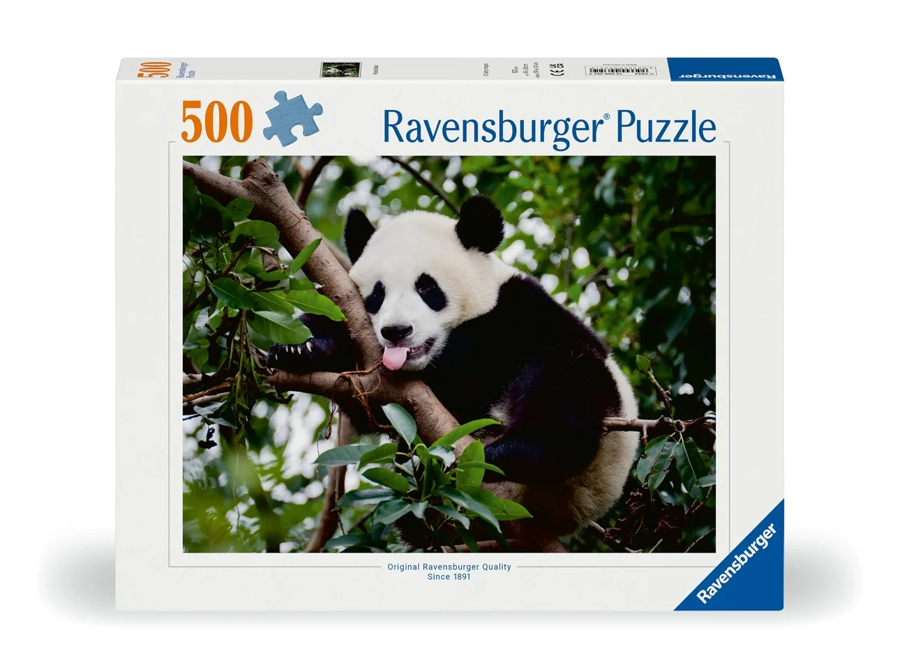 Ravensburger - Puslespil Panda Bear 500 brikker