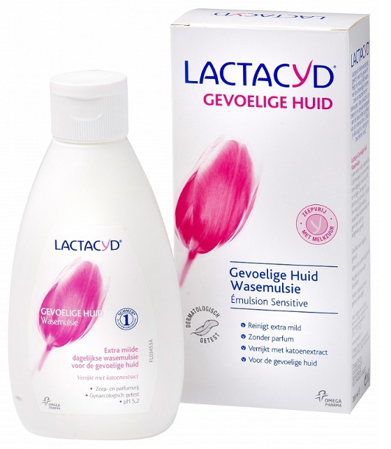 Lactacyd Wasemulsie Gevoelige Huid 200ml