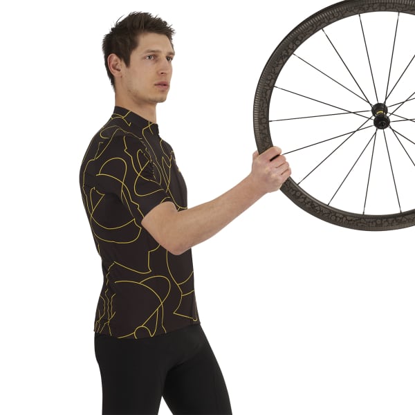 Maillot vélo MAVIC KSYRIUM JERSEY MASI BLACK
