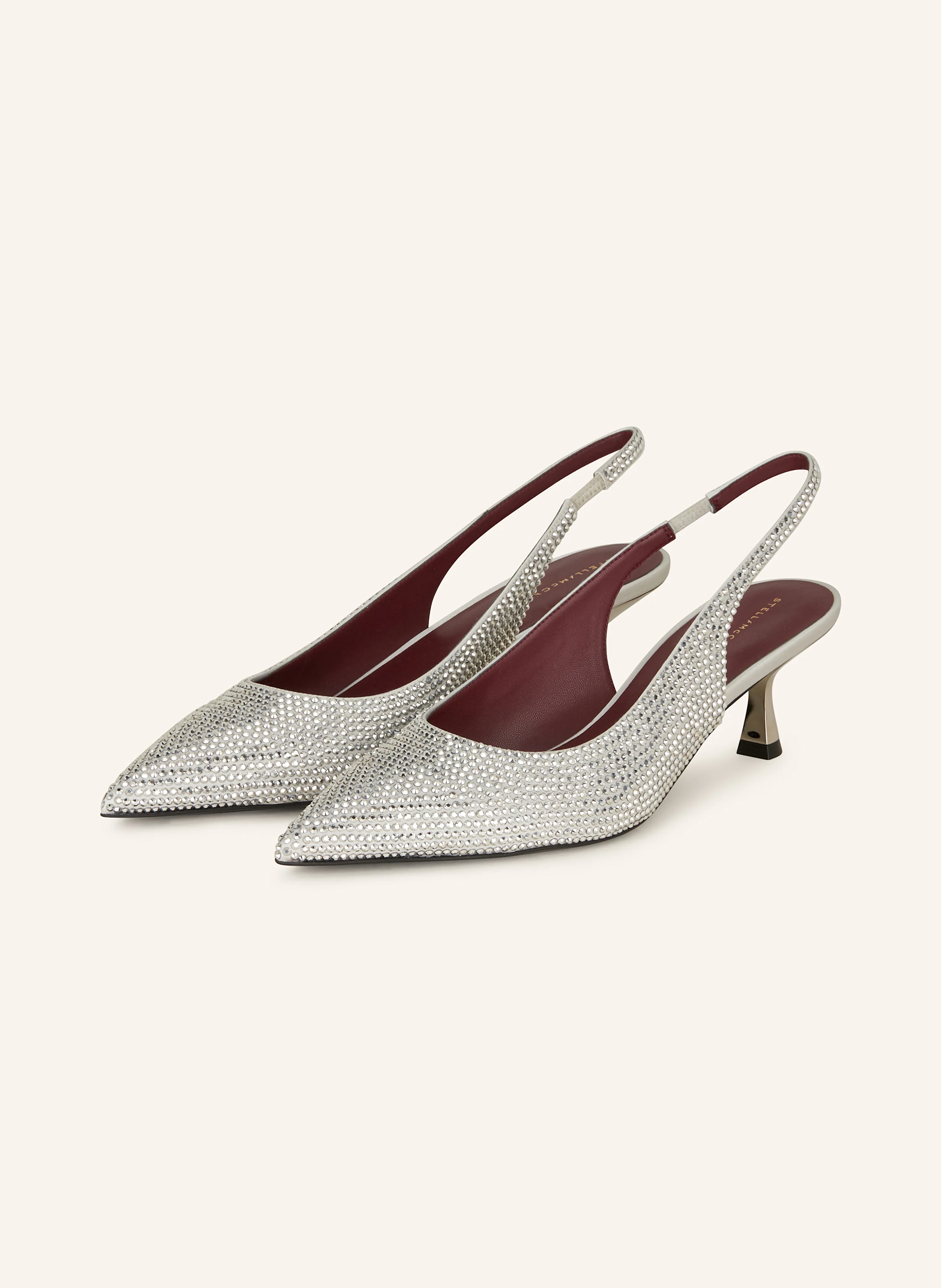 STELLA McCARTNEY Slingpumps ELSA mit Schmucksteinen