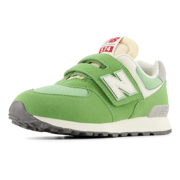 New Balance Baskets Scratchs 574 | Vert