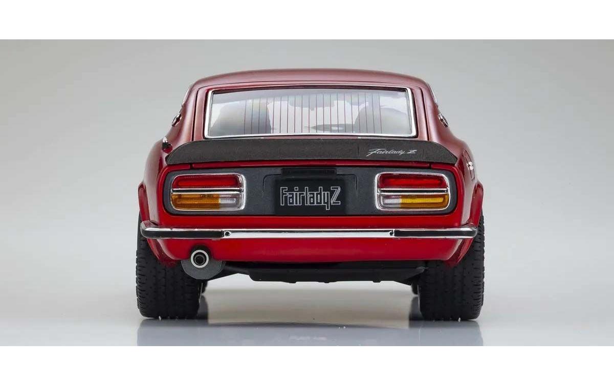 Nissan Fairlady Z-L (S30) 1970 Metallisch Rot, 1:18<br>Detailgetreues Modellauto für Sammler im Massstab 1:18