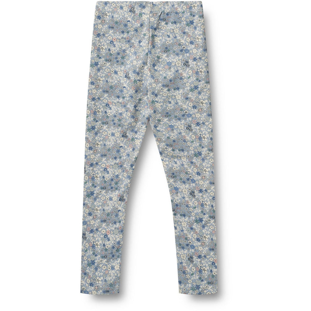 Køb Wheat Blue Summer Flowers Jersey Leggings Jules