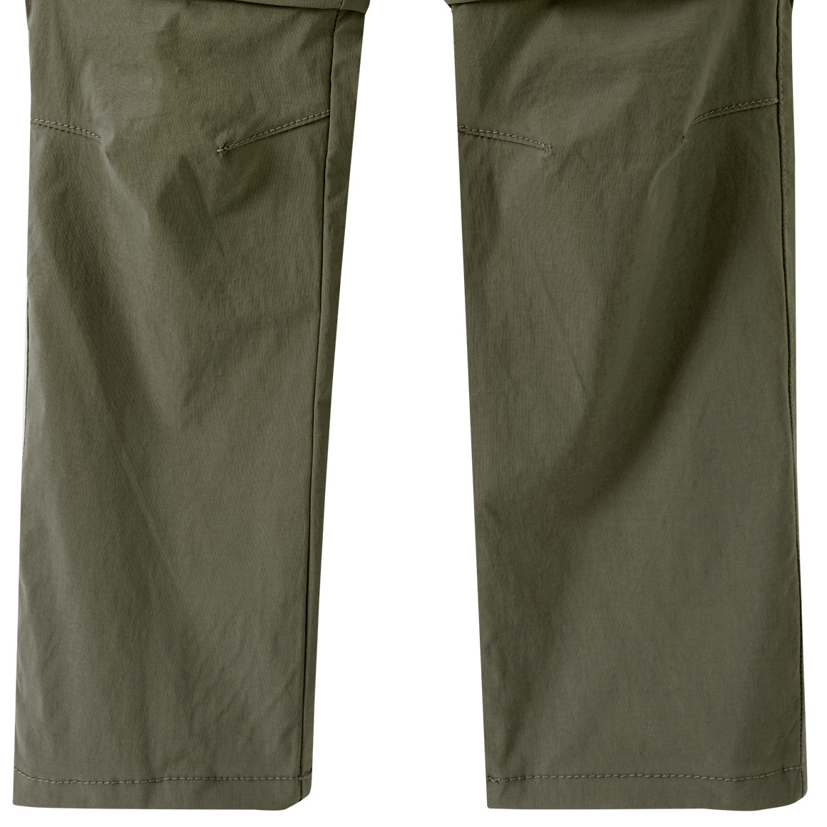 Yigga Kinder Trekking-Hose mit Zippertasche dunkeloliv