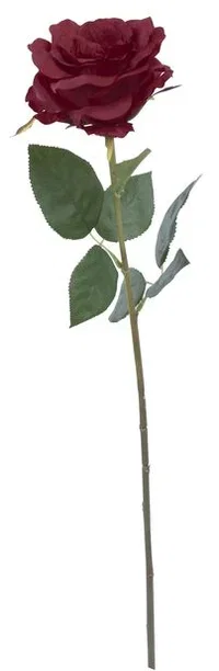 Rose snitt kunstig Høyde 63 cm
