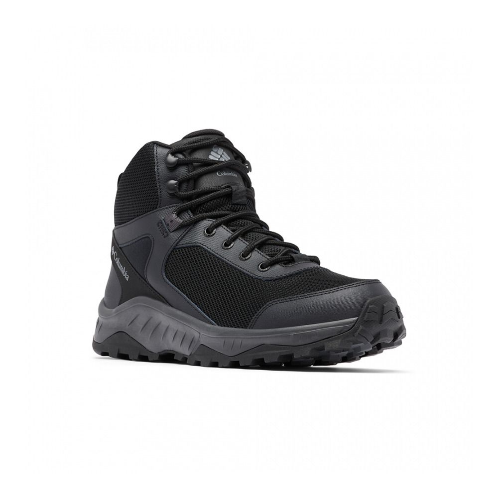 Columbia TRAILSTORM ASCEND MID WP - Chaussures de randonné Homme black