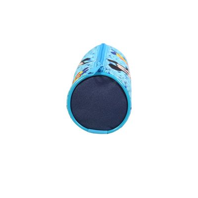Trousse ronde Mickey - 1 compartiment - bleu - Bagtrotter