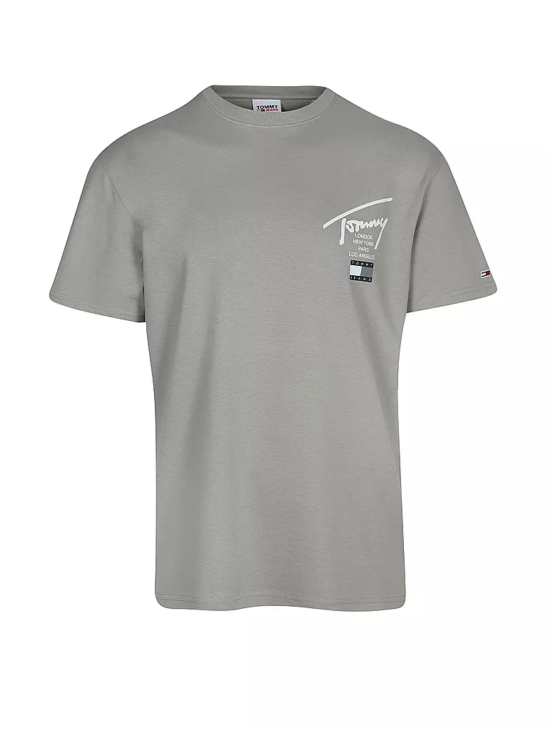TOMMY JEANS T-Shirt grau