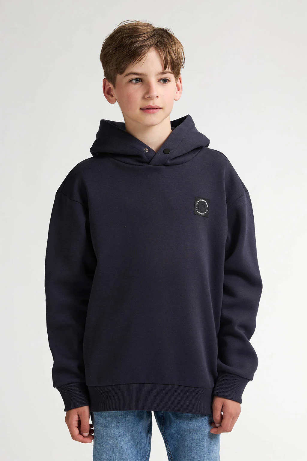 Petrol Industries hoodie donkerblauw