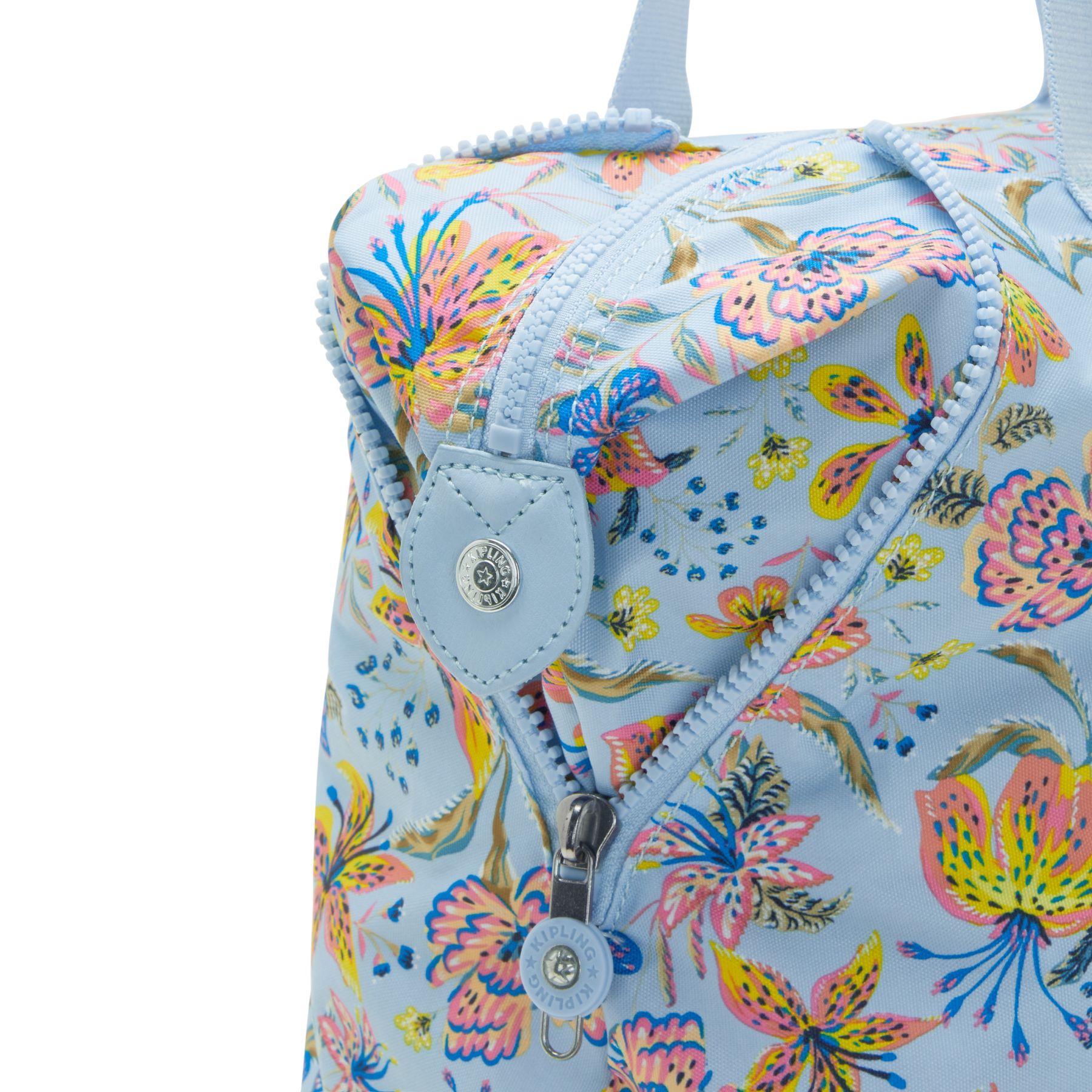 ART M Sac fourre-tout multi-usage taille moyenne avec manchon pour valise - Wild Flowers