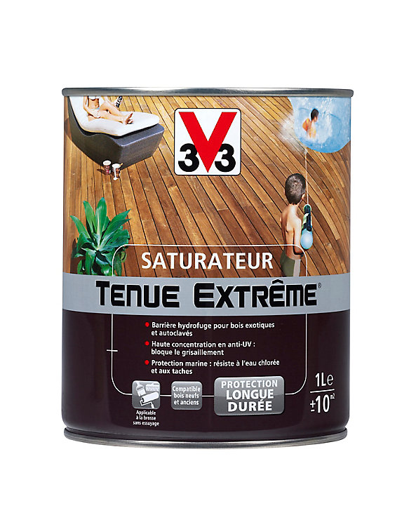 Saturateur extérieur tenue extrême incolore 1L V33