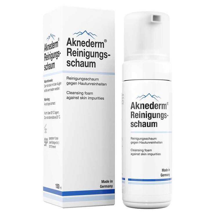 Aknederm Reinigungsschaum, 150 ml