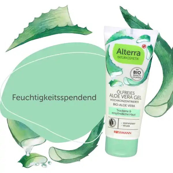 Ölfreies Aloe Vera Gel