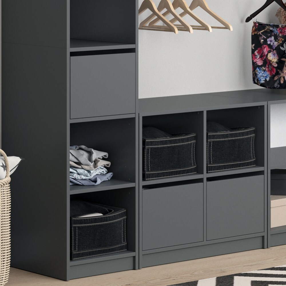 Vicco Schubladen 2er Set klein für Kleiderschrank Visit Schubladenset Kommode