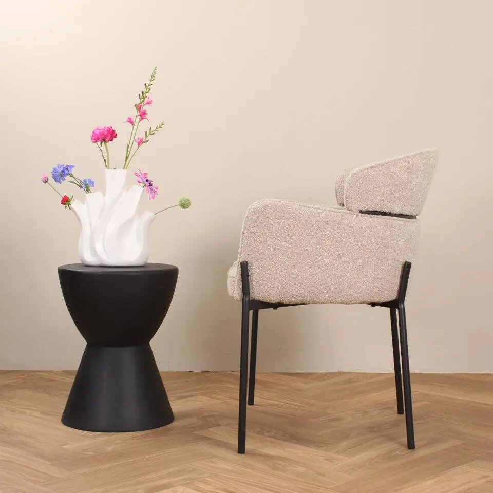 DS4U - Mira eetkamerstoel boucle - zand