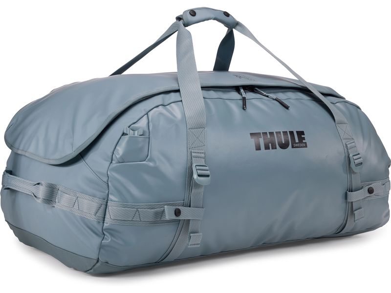 Thule Duffle Bag Chasm 90 l, Pond Gray Reisetasche und Rucksack in einem