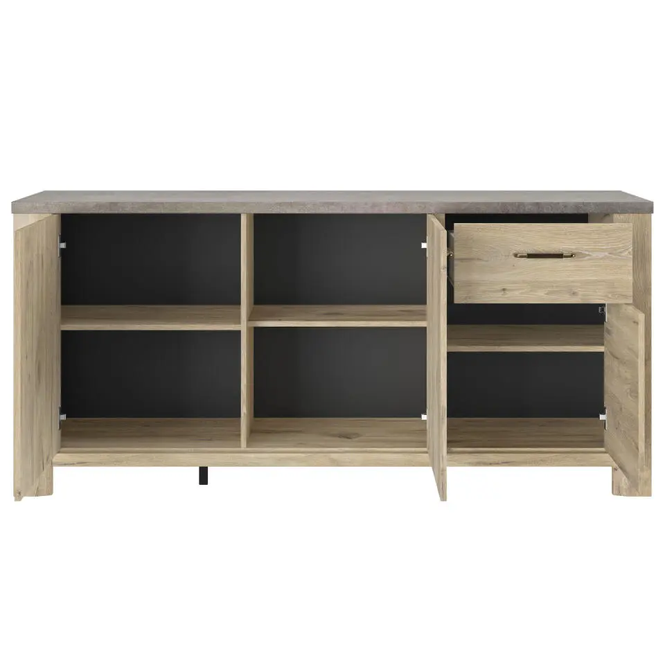 Gami Dressoir Basalte - 190 x 50 x 88 cm - Viking Oak-design